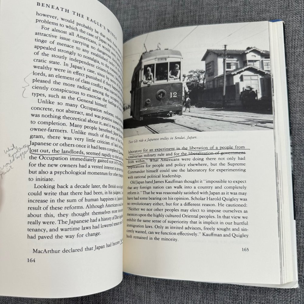 John Curtis Perry Beneath The Eagle's Wings Americans in Occupied Japan Book - Picture 10 of 16